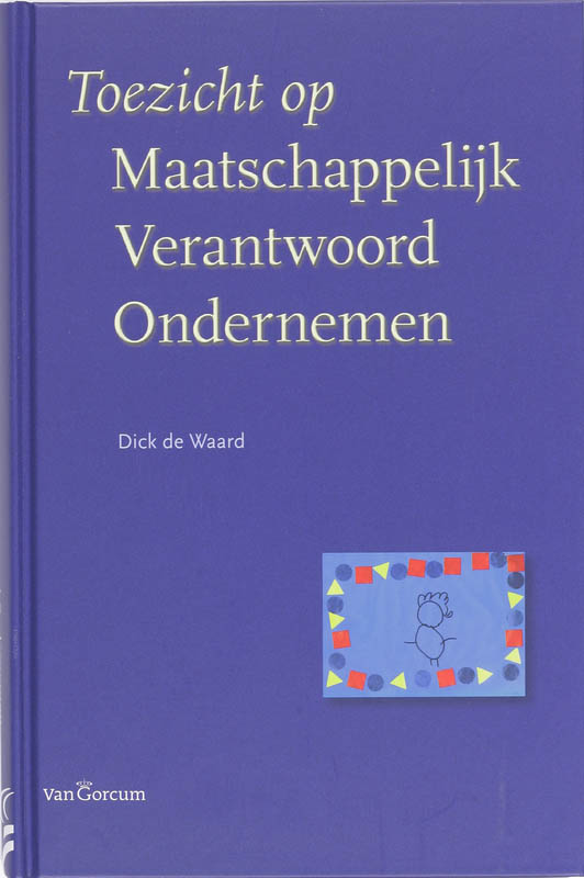 Omslag van Toezicht op maatschappelijk verantwoord ondernemen