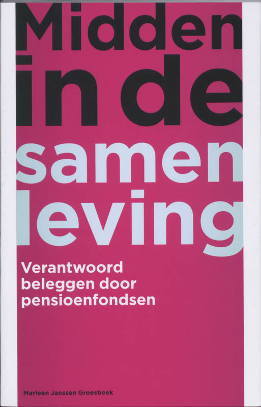 Omslag van Midden in de samenleving