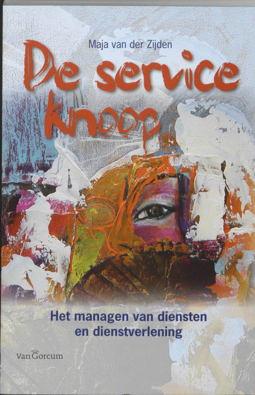 Omslag van De service knoop