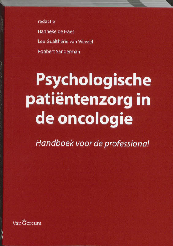 Omslag van Psychologische patiëntenzorg in de oncologie