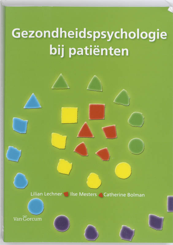 Omslag van Gezondheidspsychologie bij patiënten