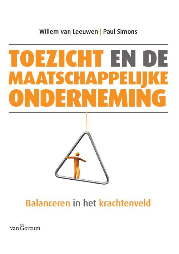 Omslag van Toezicht en de maatschappelijke onderneming
