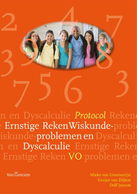 Omslag van Protocol ernstige rekenWiskunde-problemen en dyscalculie