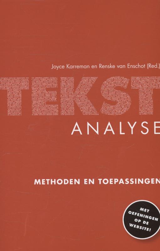 Omslag van Tekstanalyse