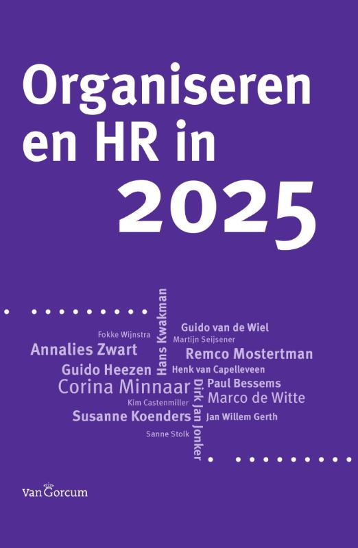 Omslag van Organiseren en HR in 2025