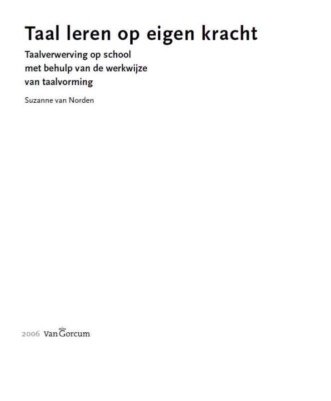 Omslag van Taal leren op eigen kracht