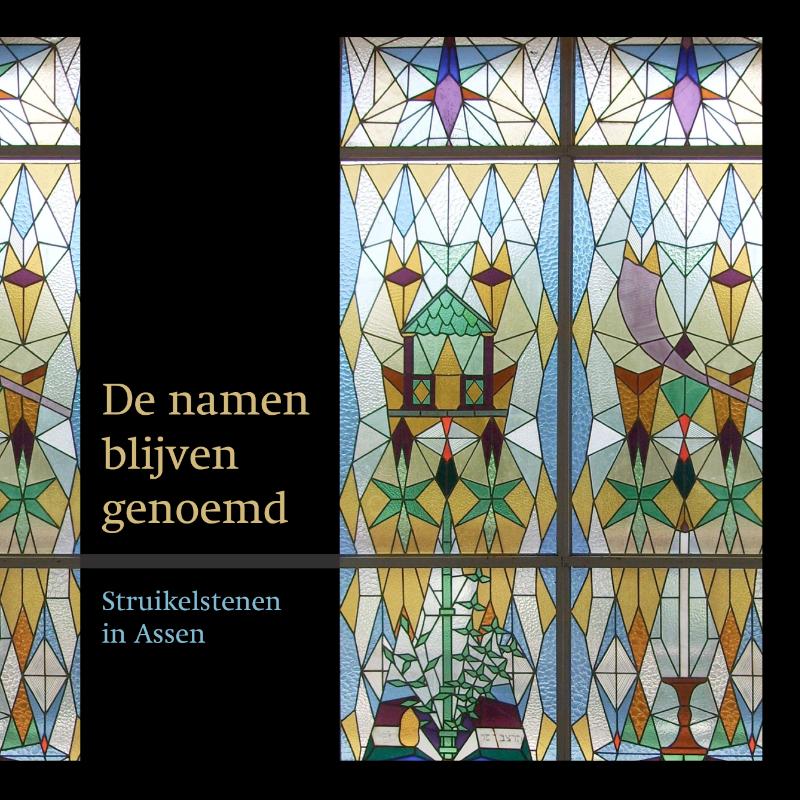 Omslag van De namen blijven genoemd