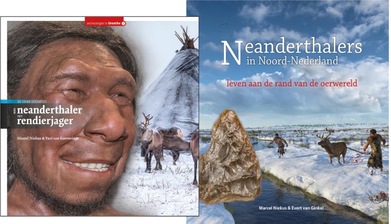 Omslag van Set Neanderthalers in Noord-Nederland en Van neanderthaler tot rendierjager