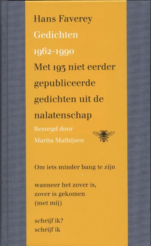 Omslag van Gedichten 1962-1990
