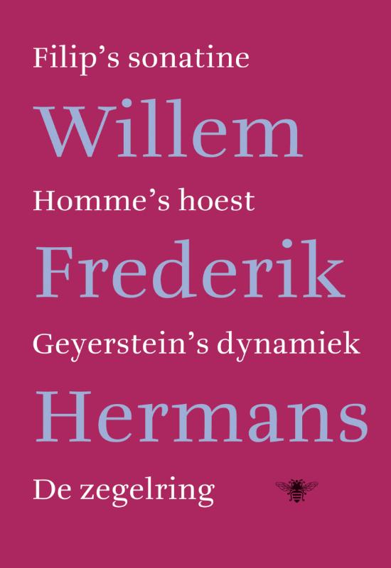 Omslag van Filip's sonatine, Homme's hoest, Geyerstein's dynamiek, De zegelring