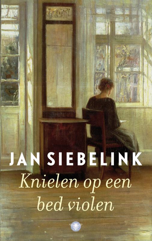 Omslag van Knielen op een bed violen