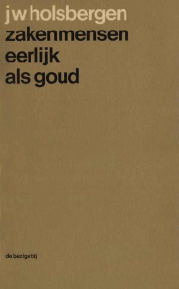 Omslag van Zakenmensen eerlijk als goud