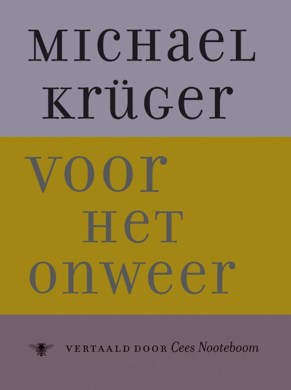 Omslag van Voor het onweer