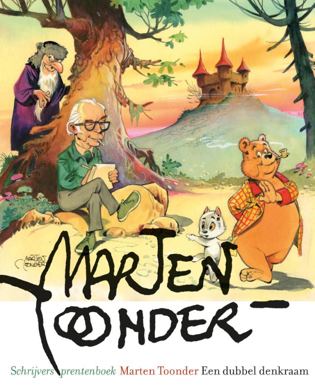 Omslag van Marten Toonder een dubbel denkraam