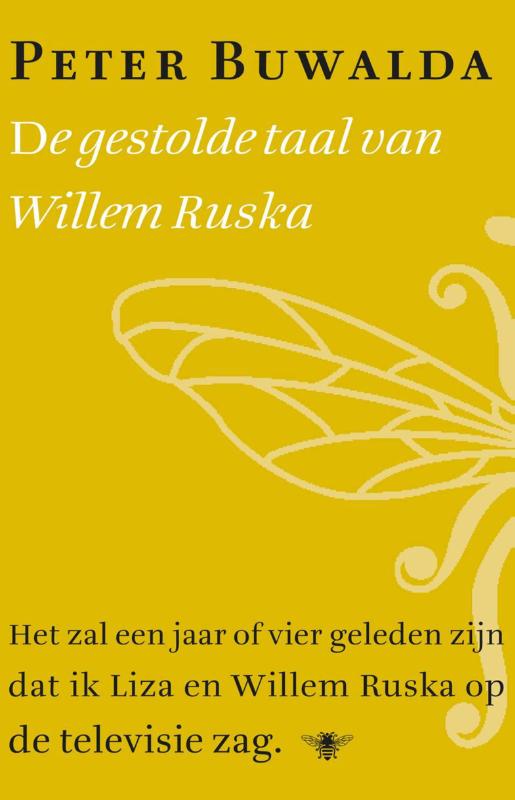Omslag van De gestolde taal van Willem Ruska