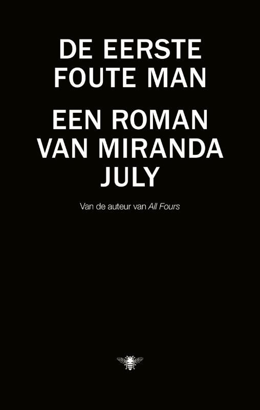 Omslag van De eerste foute man
