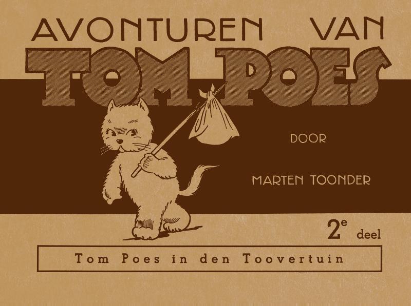 Omslag van Tom Poes in den toovertuin