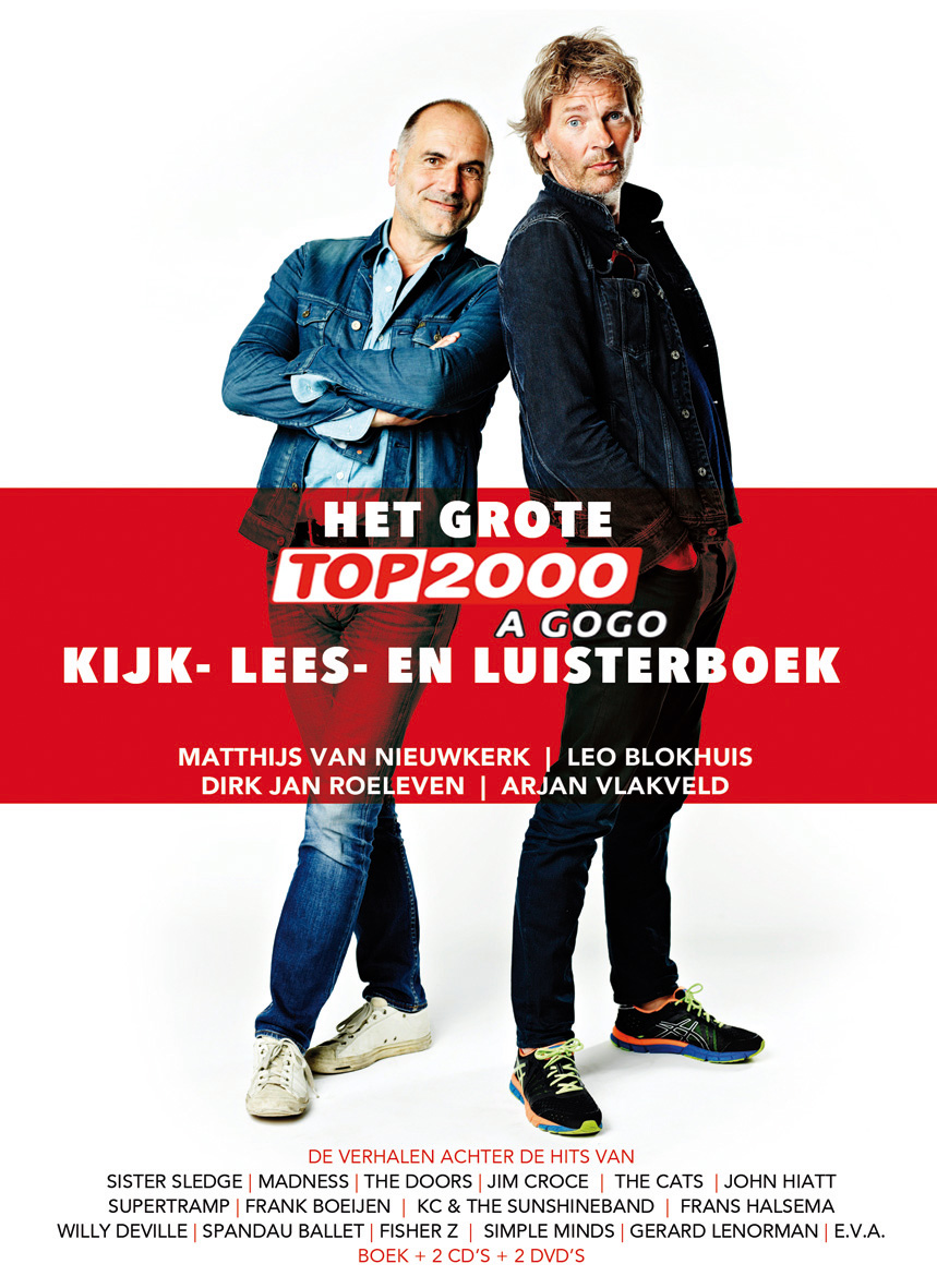 Omslag van Het grote top 2000 a Gogo kijk-, lees- en luisterboek