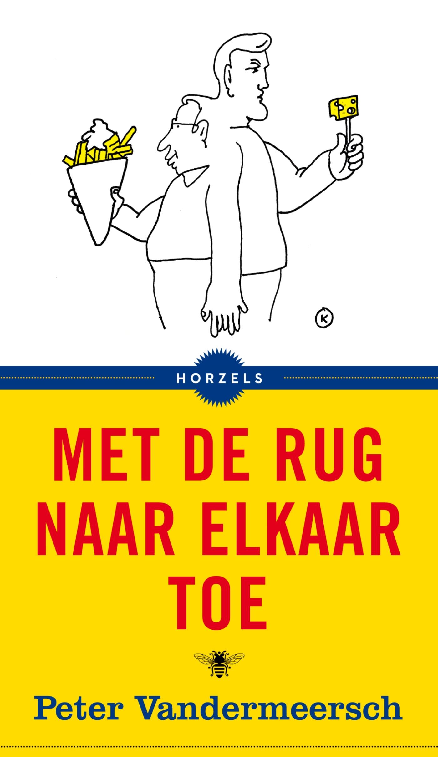 Omslag van Met de rug naar elkaar toe