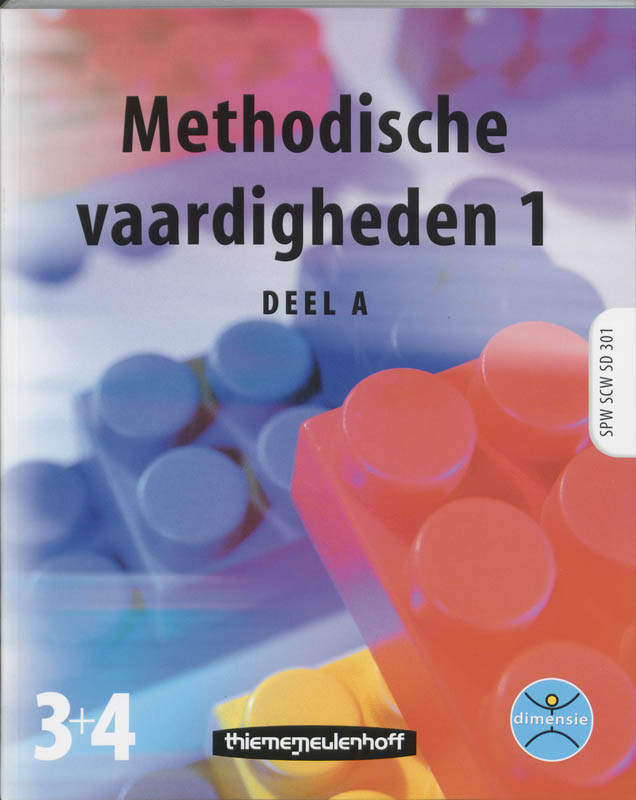 Omslag van 301 Methodische vaardigheden 1 A