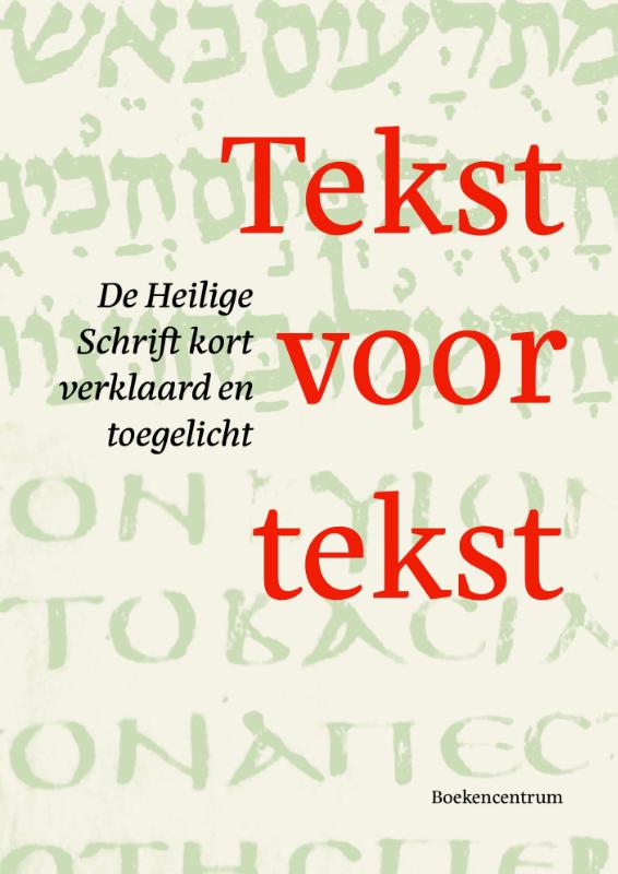 Omslag van Tekst voor tekst