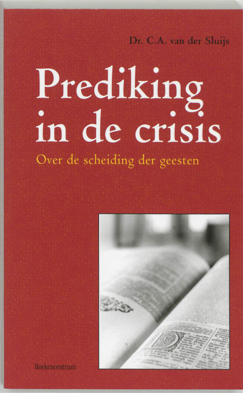 Omslag van Prediking in de crisis