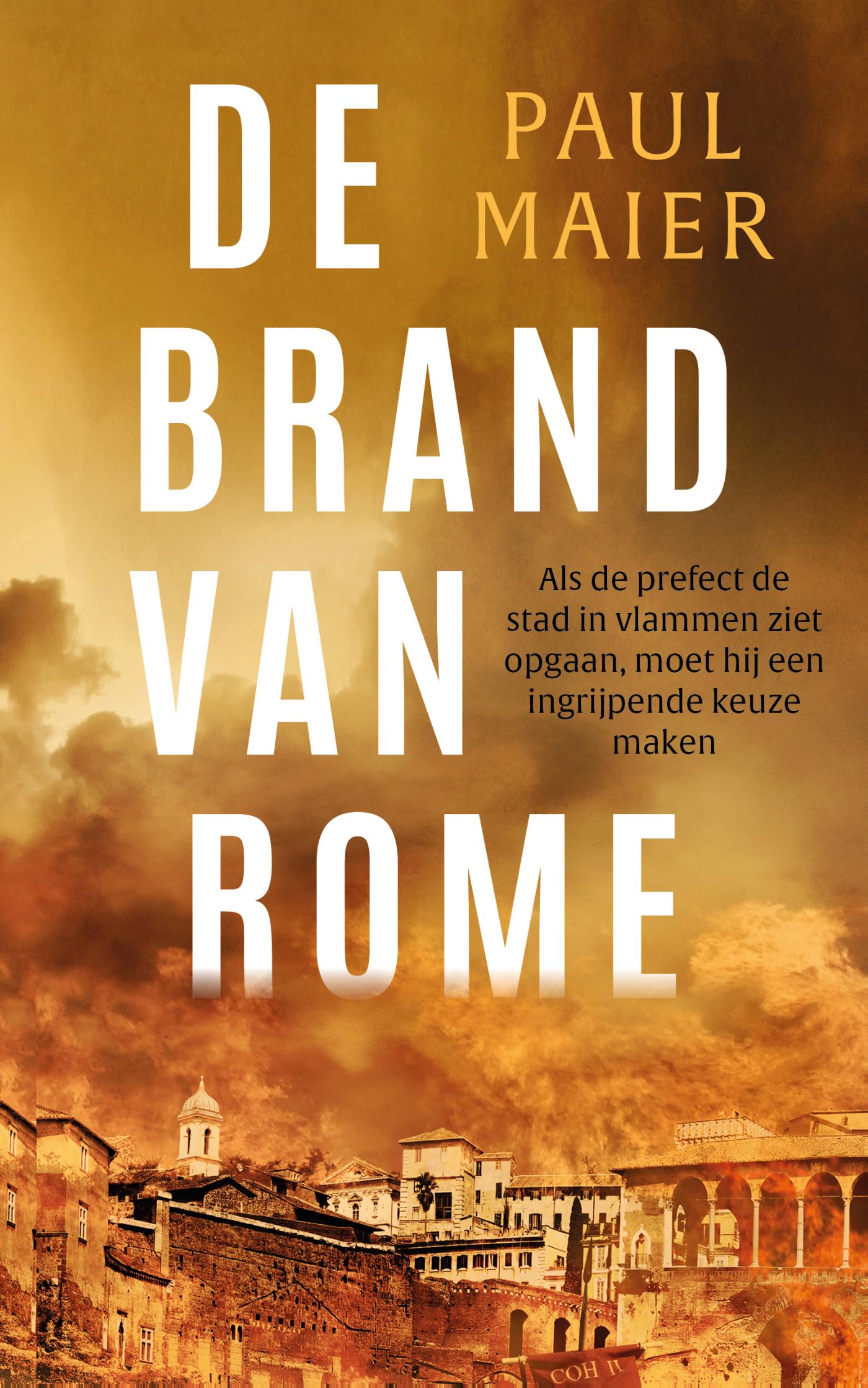 Omslag van De brand van Rome