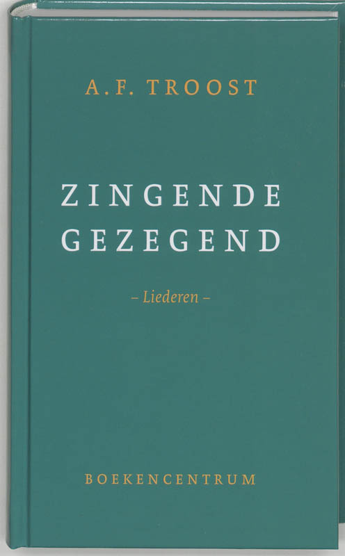 Omslag van Zingende gezegend