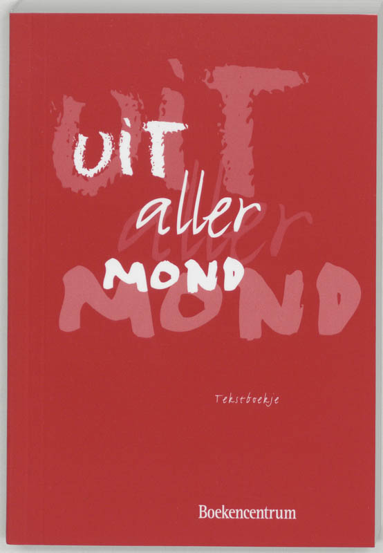 Omslag van Uit aller mond...