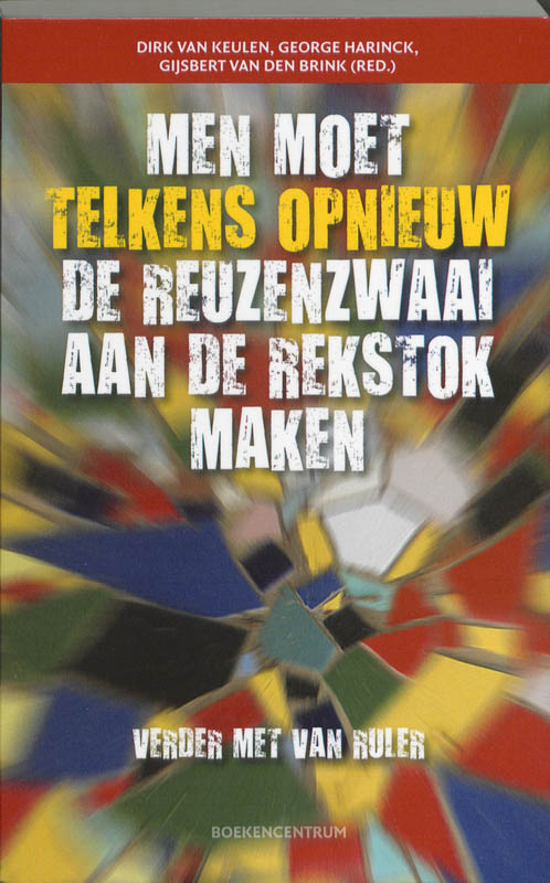 Omslag van Men moet telkens opnieuw de reuzenzwaai aan de rekstok maken
