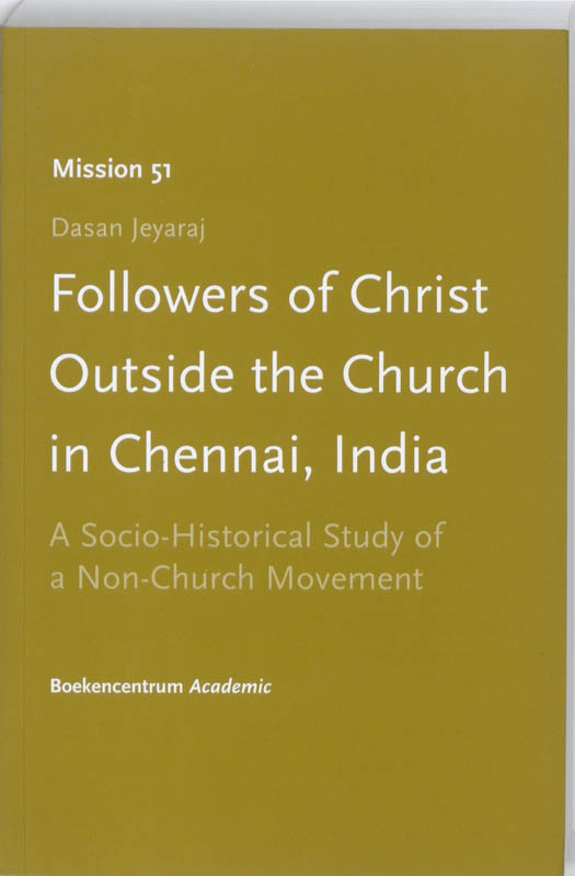Omslag van Followers of Christ Outside the Church in Chennai, India