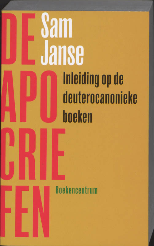 Omslag van De apocriefen