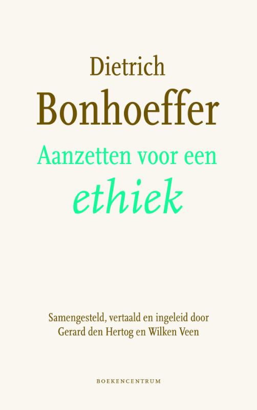 Omslag van Aanzetten voor een ethiek