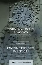 Omslag van Testimony, dispute, advocacy