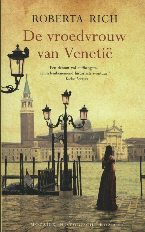 Omslag van De vroedvrouw van Venetië