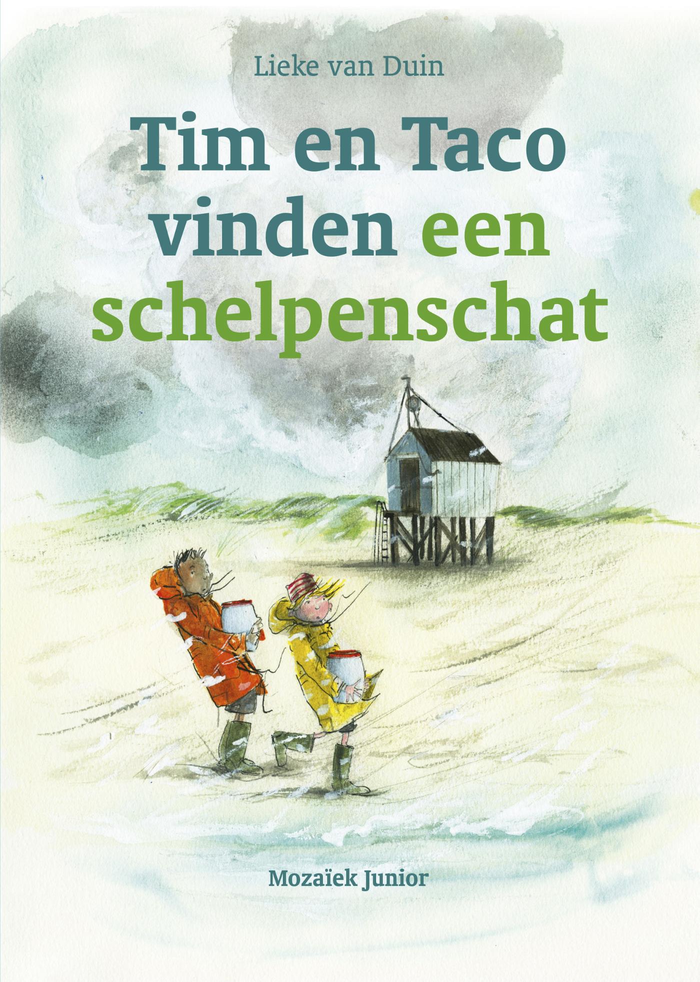 Omslag van Tim en Taco vinden een schelpenschat