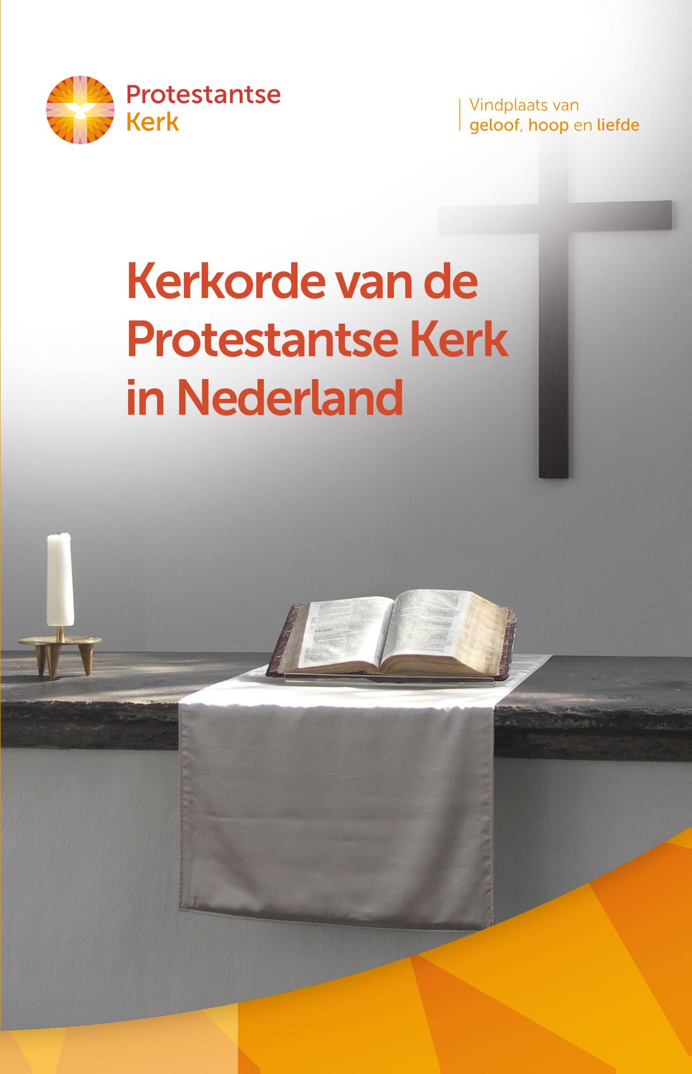 Omslag van Kerkorde en generale regelingen van de Protestantse Kerk in Nederland