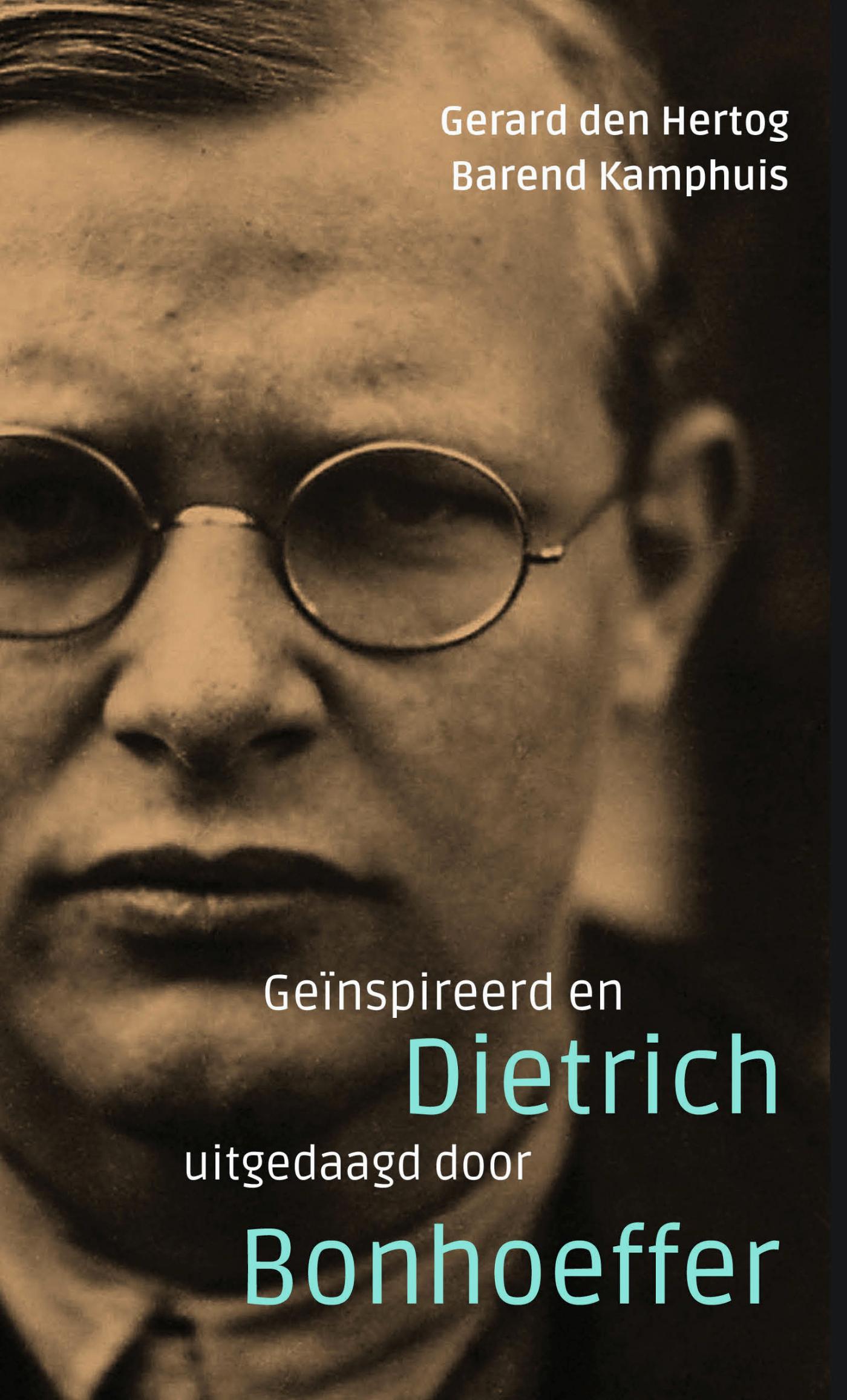 Omslag van Geïnspireerd en uitgedaagd door Dietrich Bonhoeffer