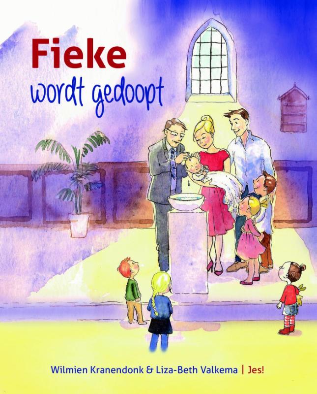 Omslag van Fieke wordt gedoopt