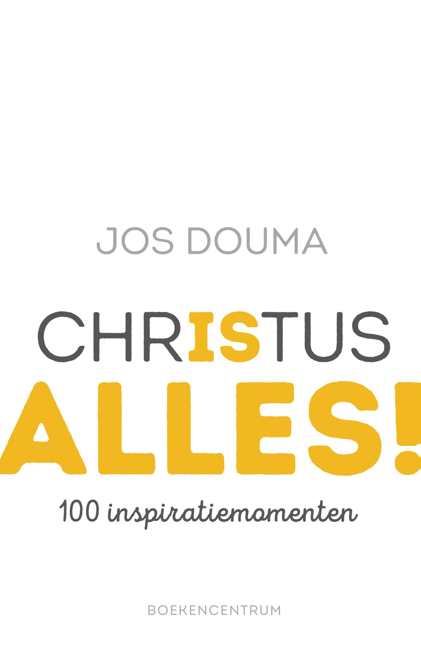 Omslag van Christus is alles