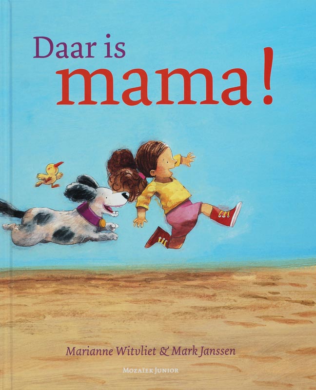 Omslag van Daar is mama!