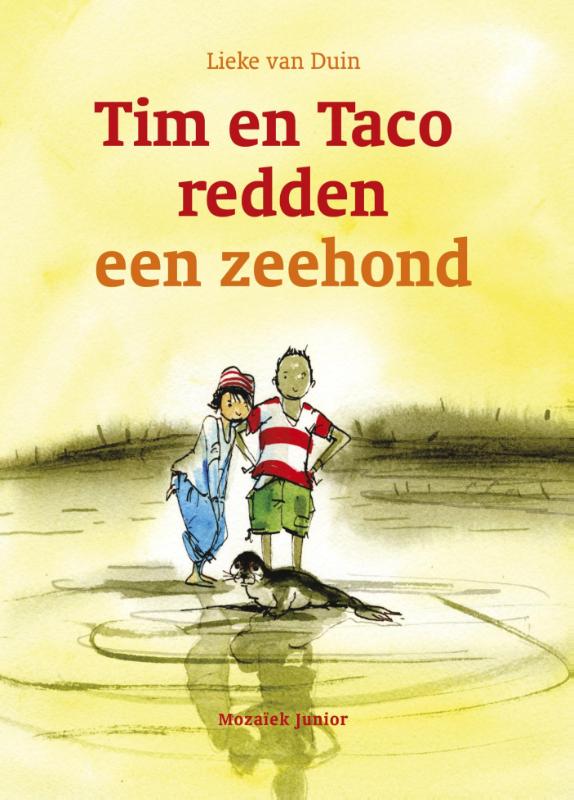 Omslag van Tim en Taco redden een zeehond