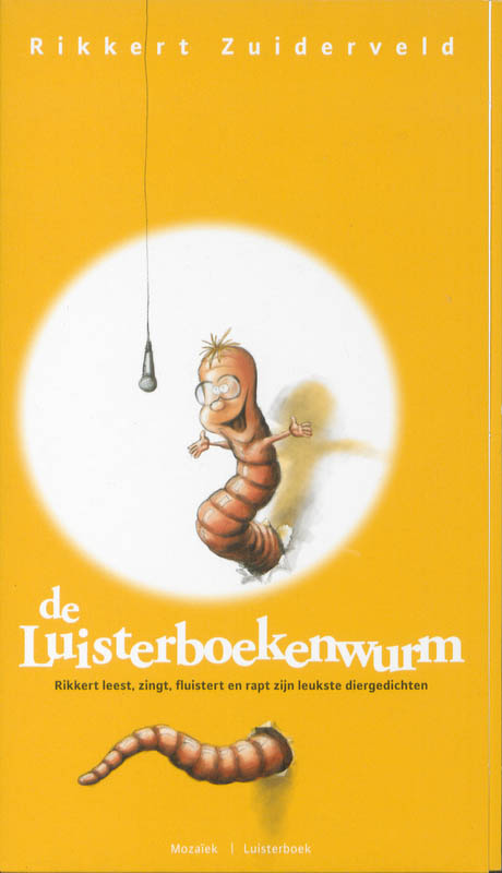 Omslag van De luisterboekenwurm