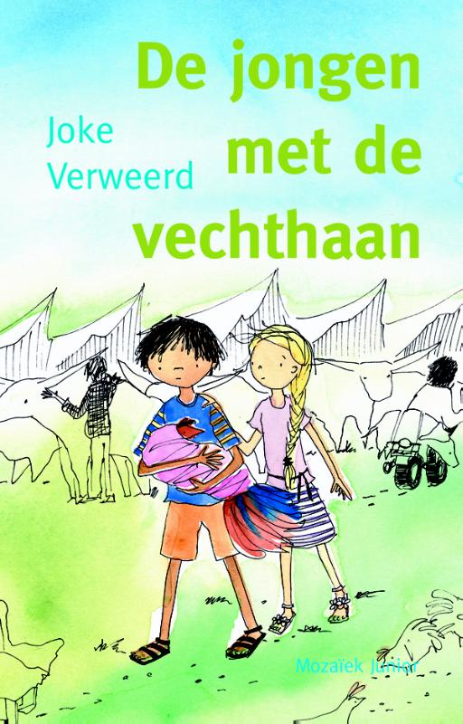 Omslag van De jongen met de vechthaan