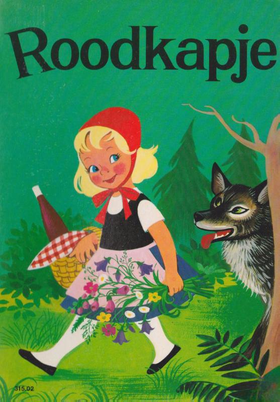 Omslag van Roodkapje kl. sprookjes