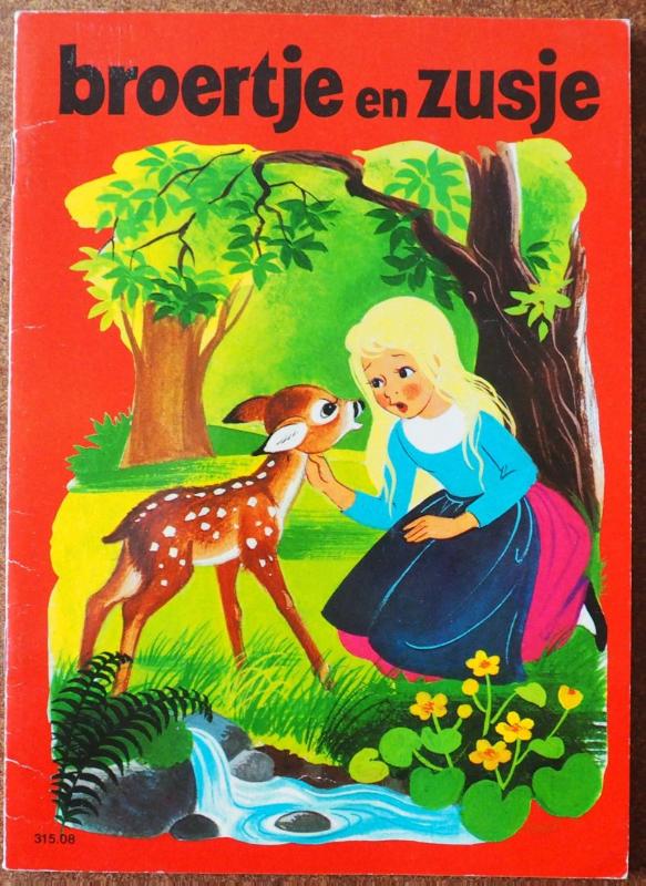Omslag van Broertje en zusje kl. sprookjes