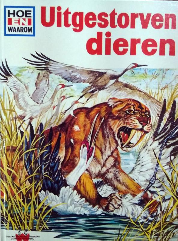 Omslag van Hoe en waarom boek uitgestorven dieren