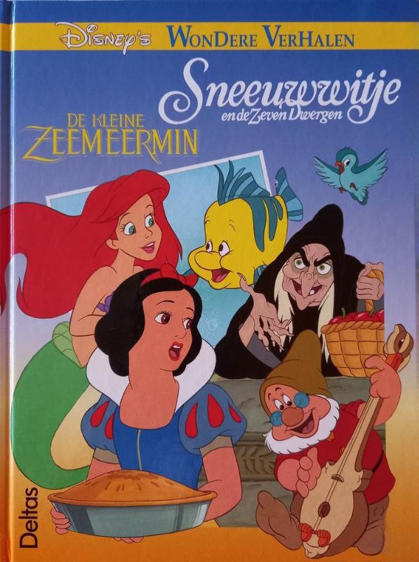 Omslag van Sneeuwwitje en de Zeven Dwergen / De Kleine Zeemeermin