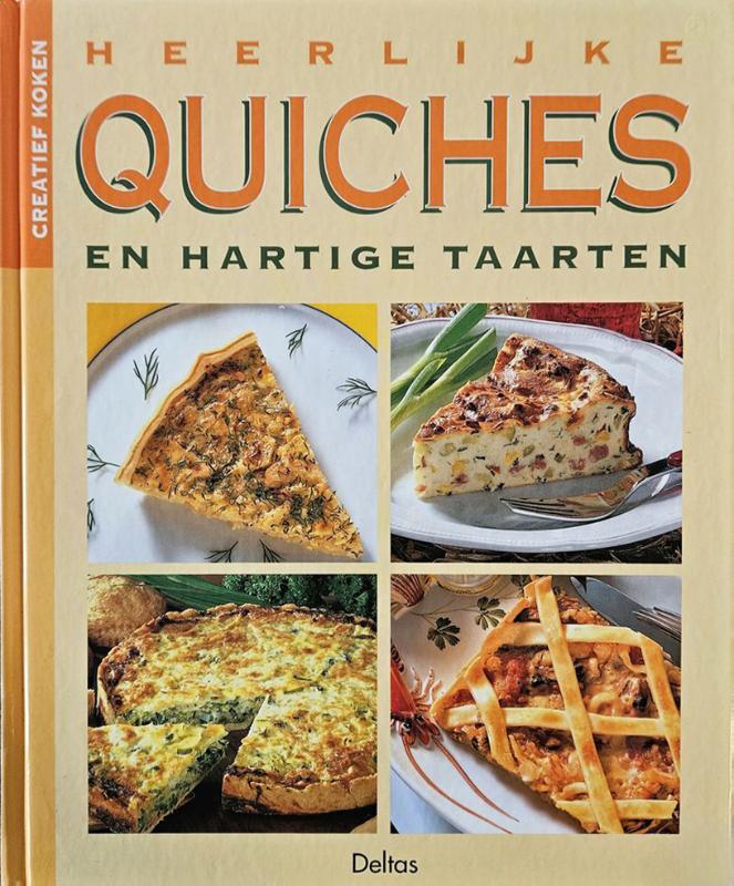 Omslag van Heerlijke quiches en hartige taarten