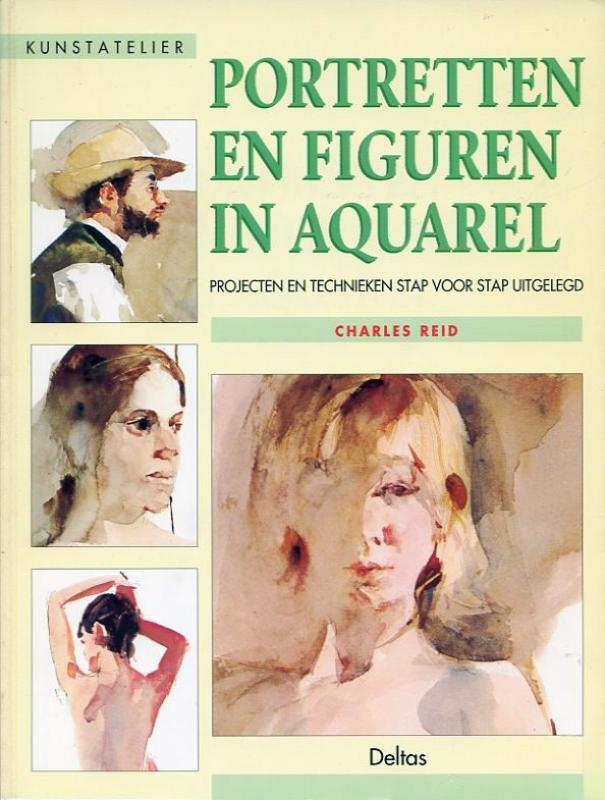 Omslag van Portretten en figuren in aquarel